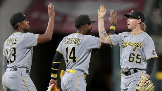 Pirates' faith in Suwinski is being rewarded. What's clicking? taken in Denver (Pirates)
